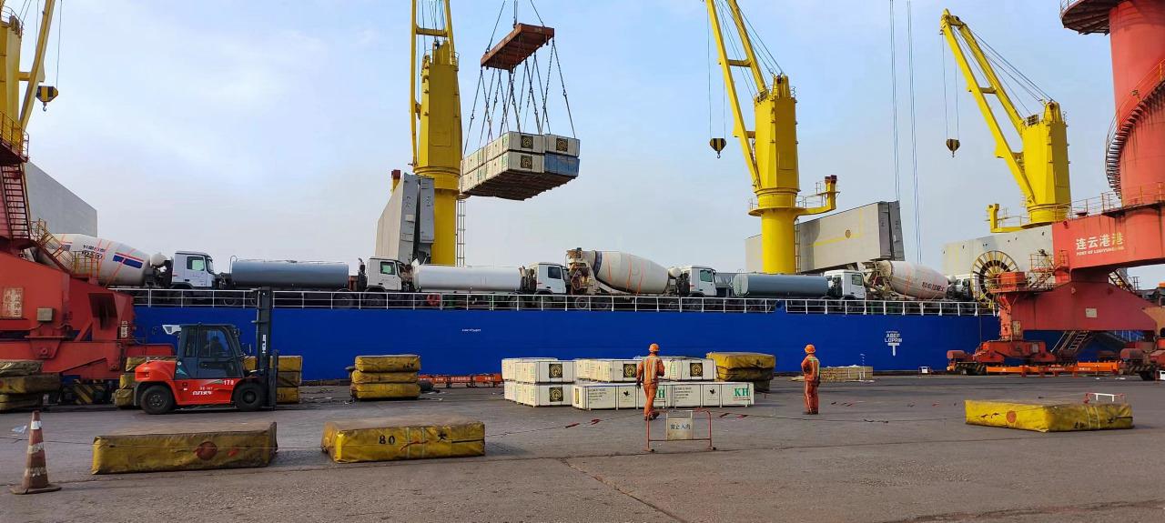 Loading at the port